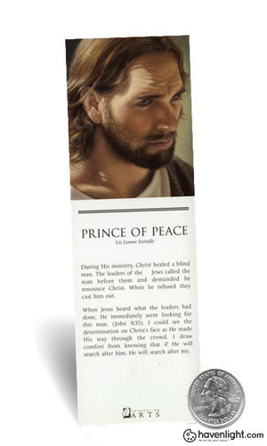 Prince Of Peace Bookmark 2 X 7