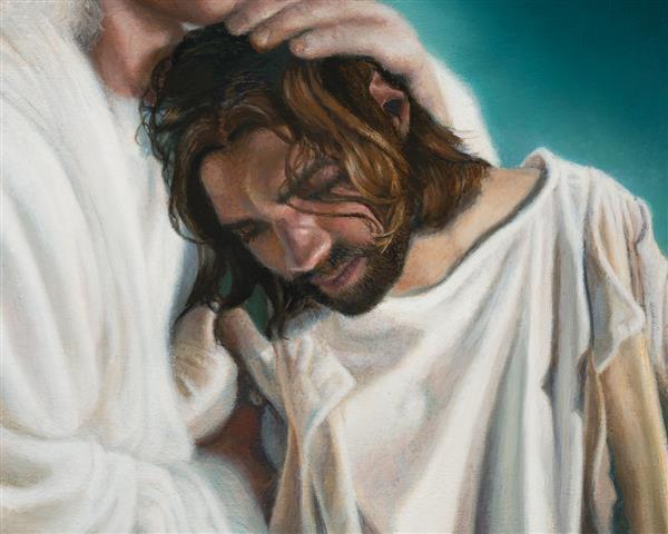 heavens arms by liz lemon swindle angel comforting jesus garden gethsemane – Lizlemonswindle